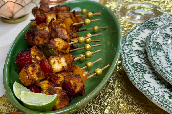 Paneer Tikka Skewers